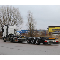 Универсальный полуприцеп-контейнеровоз 40ft GutTrailer модель CS-453