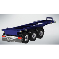 Полуприцеп танк - контейнеровоз 20ft-tank GutTrailer модель CS-453
